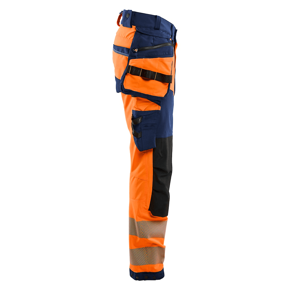 Blaklader 1122 Hi-Vis 4-Way Stretch Kneepad Trousers