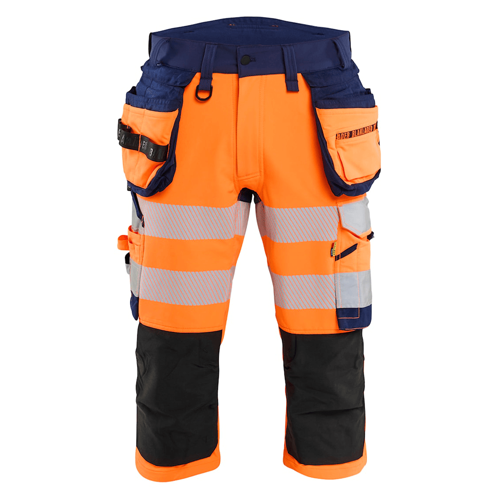 Blaklader 1123 Hi-Vis 4-Way Stretch 3/4 Pirate Trousers