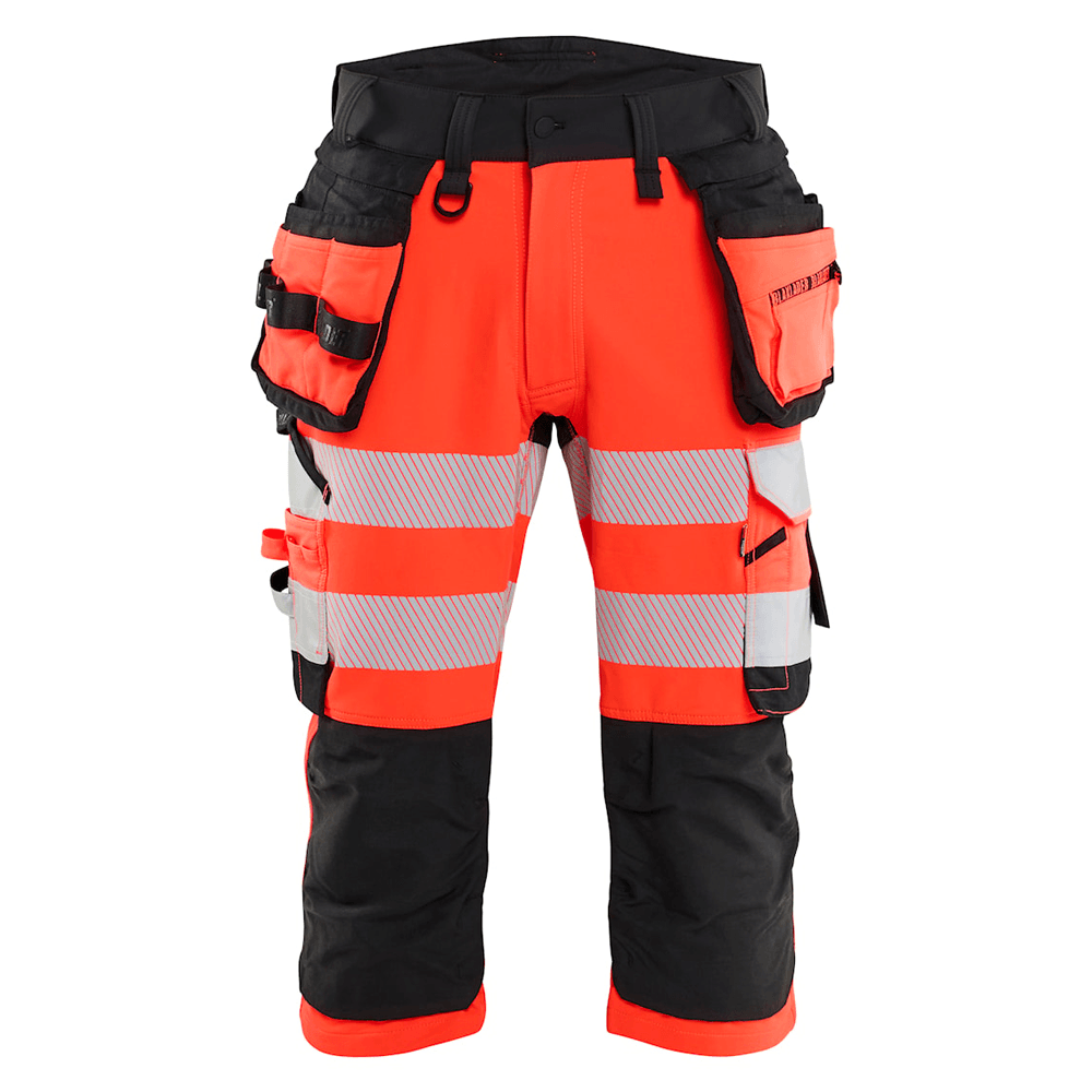 Blaklader 1123 Hi-Vis 4-Way Stretch 3/4 Pirate Trousers