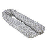 12 Ft Maternity Pillow Case - Grey Floral