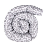 12 Ft Maternity Pillow Case - Grey Floral