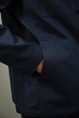 Mark Shacket - Navy Cotton