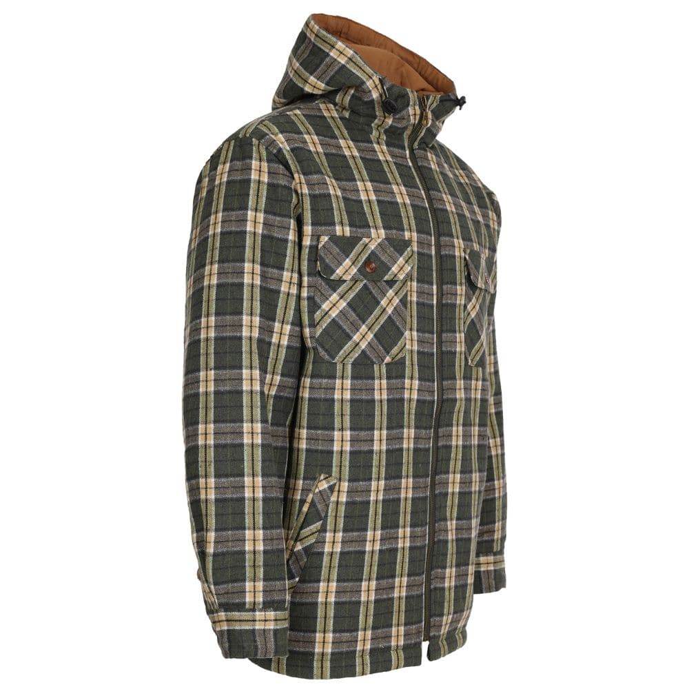 Fort 125 Penarth Fleece Lined Hooded Shirt Jacket