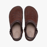 Crocs 207689-23D YUKON VISTA II LITERIDE Mens Clogs Espresso/Mushroom