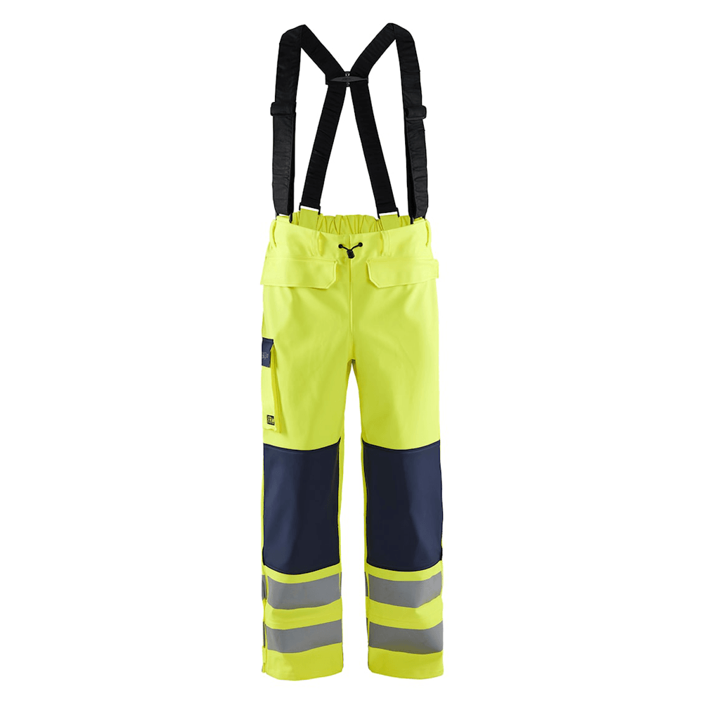 Blaklader 1313 Multinorm Flame Resistant Hi-Vis Rain Trousers Level 2