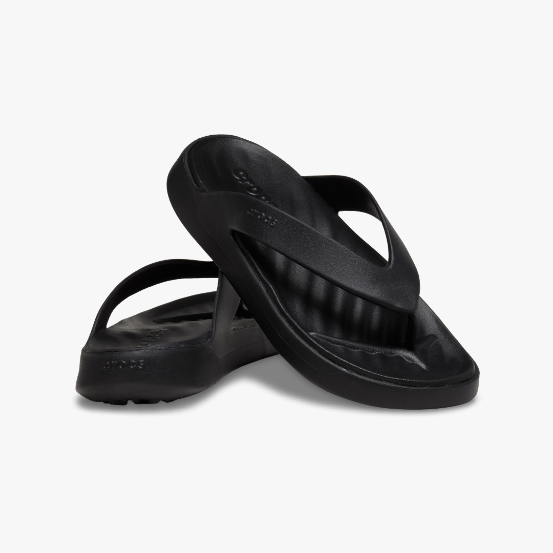 Crocs 209589-001 GETAWAY FLIP Womens Flip-Flops Black