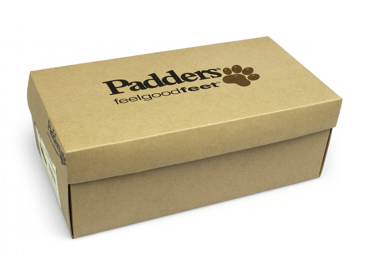 Padders REPOSE Womens (2E Fit) Full Slippers Red