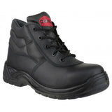 Centek FS30C Unisex Leather Safety Boots Black