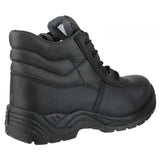 Centek FS30C Unisex Leather Safety Boots Black