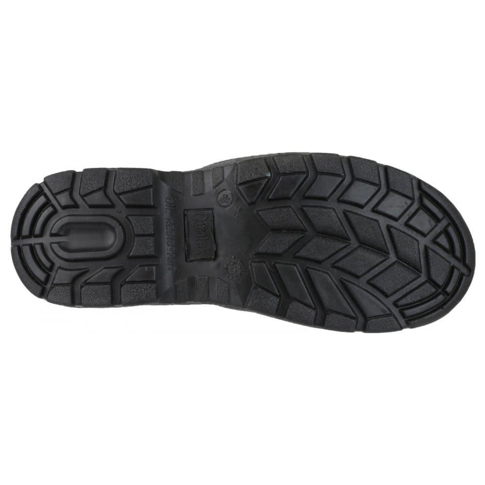 Centek FS30C Unisex Leather Safety Boots Black