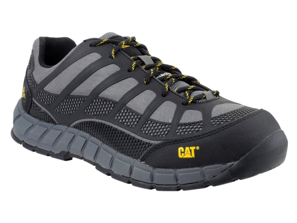CAT STREAMLINE Mens Safety Trainers Charcoal