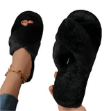 2025 New Fuzzy Cross Lightweight and Warm Slipper