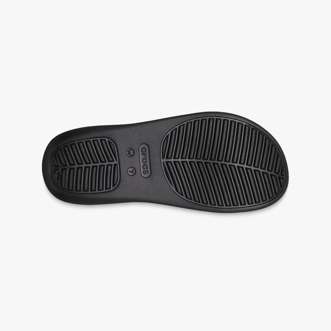 Crocs 209589-001 GETAWAY FLIP Womens Flip-Flops Black