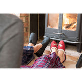 Padders SCOTTY Womens (2E Fit) Mule Slippers Red