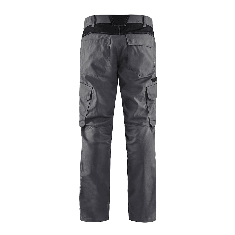 Blaklader 1444 Industry Stretch Trouser Mid Grey/Black