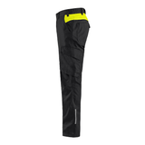Blaklader 1444 Industry Stretch Trouser Black/Hi-Vis Yellow
