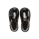 KICK T Girls Patent Leather Shoes Black