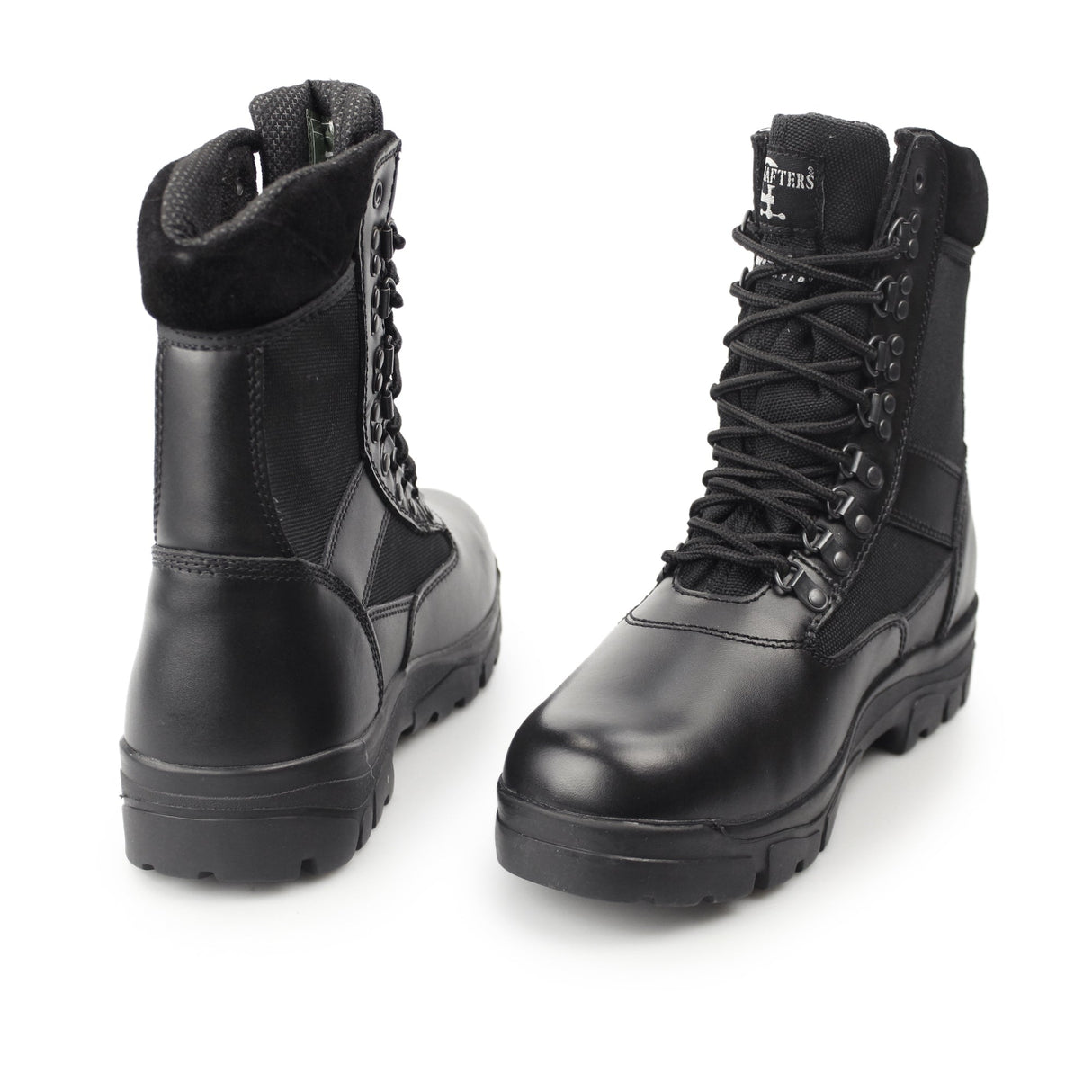 Grafters SNIPER Unisex Waterproof Leather Work Boots Black