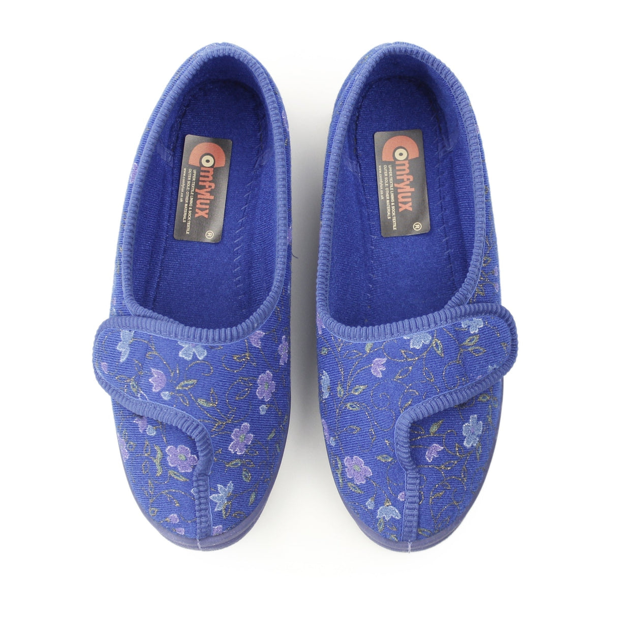Comfylux DIANA Womens Full Slippers Blue