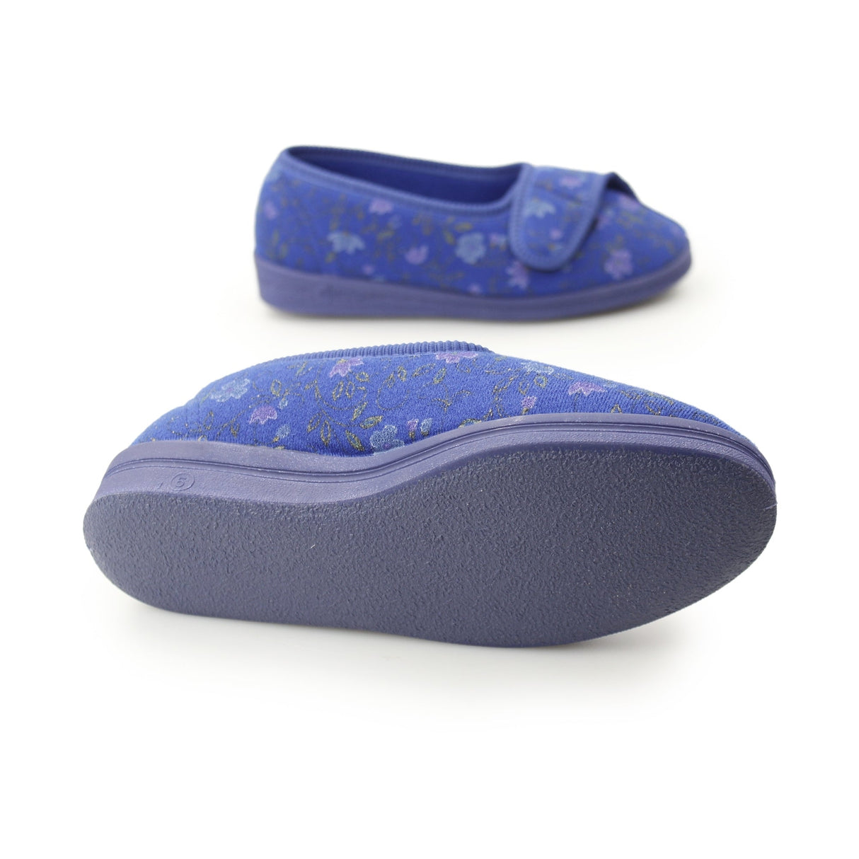 Comfylux DIANA Womens Full Slippers Blue