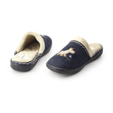 Padders SCOTTY Womens (2E Fit) Mule Slippers Navy