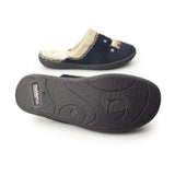 Padders SCOTTY Womens (2E Fit) Mule Slippers Navy