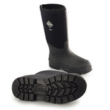 Muck Boots CHORE HI Unisex Rubber Wellington Boots Black