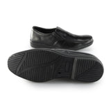 Fleet & Foster ALAN Mens Leather Shoes Black