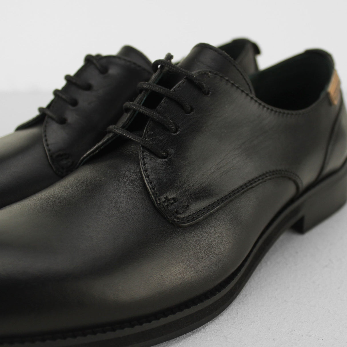 Pikolinos ROYAL Womens Leather Lace Up Shoes Black