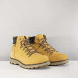 CAT SIRE Mens Nubuck Waterproof Boots Honey