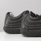 Boulevard SABRINA Womens Extra Wide EEE Fit Velcro Shoes Black