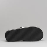 PDQ M275A Unisex Touch Fasten Strap Beach Sliders Black