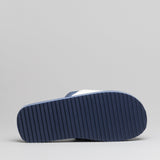 PDQ M275C Unisex Touch Fasten Strap Beach Sliders Blue