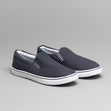 DEK LAMAAR Unisex Canvas Trainers Navy