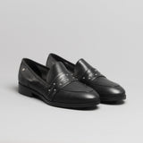 Pikolinos ROYAL Womens Leather Loafers Black