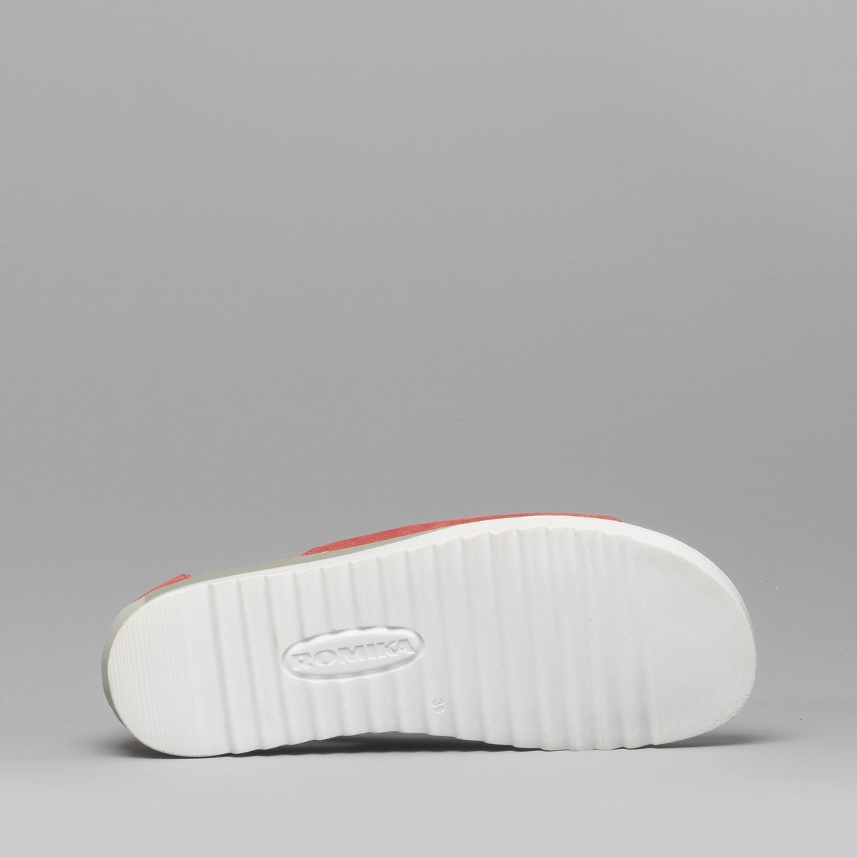 Romika HOLLYWOOD 14 Womens Leather Elasticated Sandals Carmin