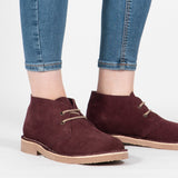 M467MS Unisex Desert Boots Bordeaux