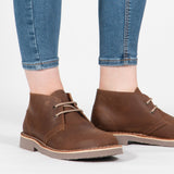 Roamers DARA Mens Desert Boots Brown