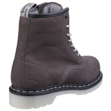 Dr Martens MAPLE ST Womens Leather Safety Boots Grey Wind River