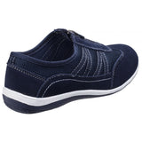 Fleet & Foster MOMBASSA Womens Suede Casual Trainers Navy