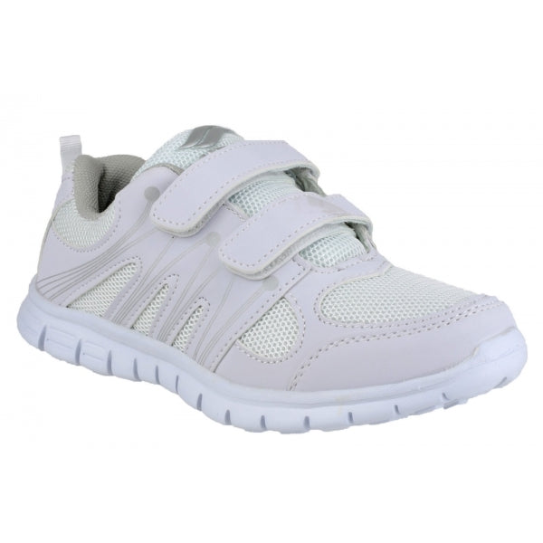 Mirak MILOS Womens Touch Fasten Trainers White