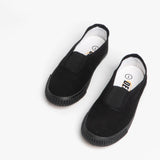 BENNY Junior Unisex Single Gusset Plimsolls Black
