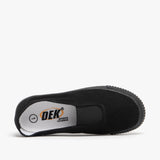 BENNY Junior Unisex Single Gusset Plimsolls Black