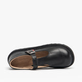 KICK T Girls Leather Shoes Black