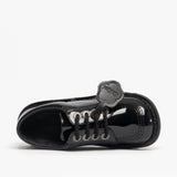 Kickers KICK LO Kids Patent Leather Shoes Black