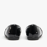 Hush Puppies ESME Girls Leather School Shoes Black