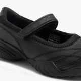 Skechers 81264L/BLK VELOCITY POUTY Girls Leather School Shoes Black