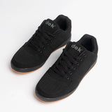 DEK QUARK Unisex Lace Up Trainers Black