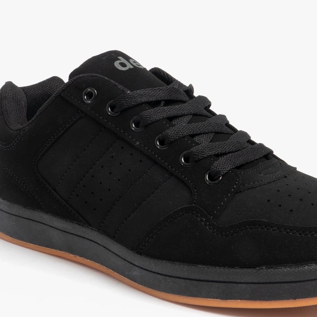 DEK QUARK Unisex Lace Up Trainers Black