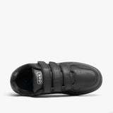 DEK CHARING CROSS Mens Triple Velcro Trainers Black